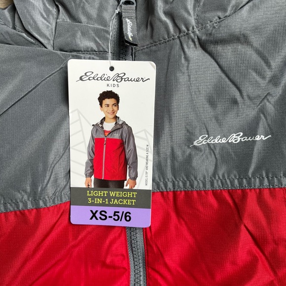 Eddie Bauer | boy lightweight 3-in-1 jacket - Picture 3 of 6